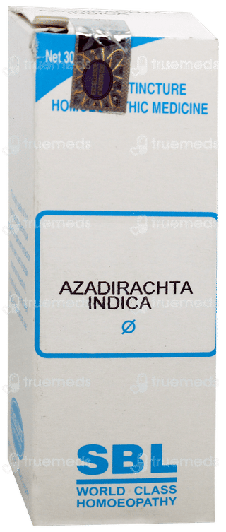 Sbl Azadirachta Indica Q Mother Tincture 30Ml